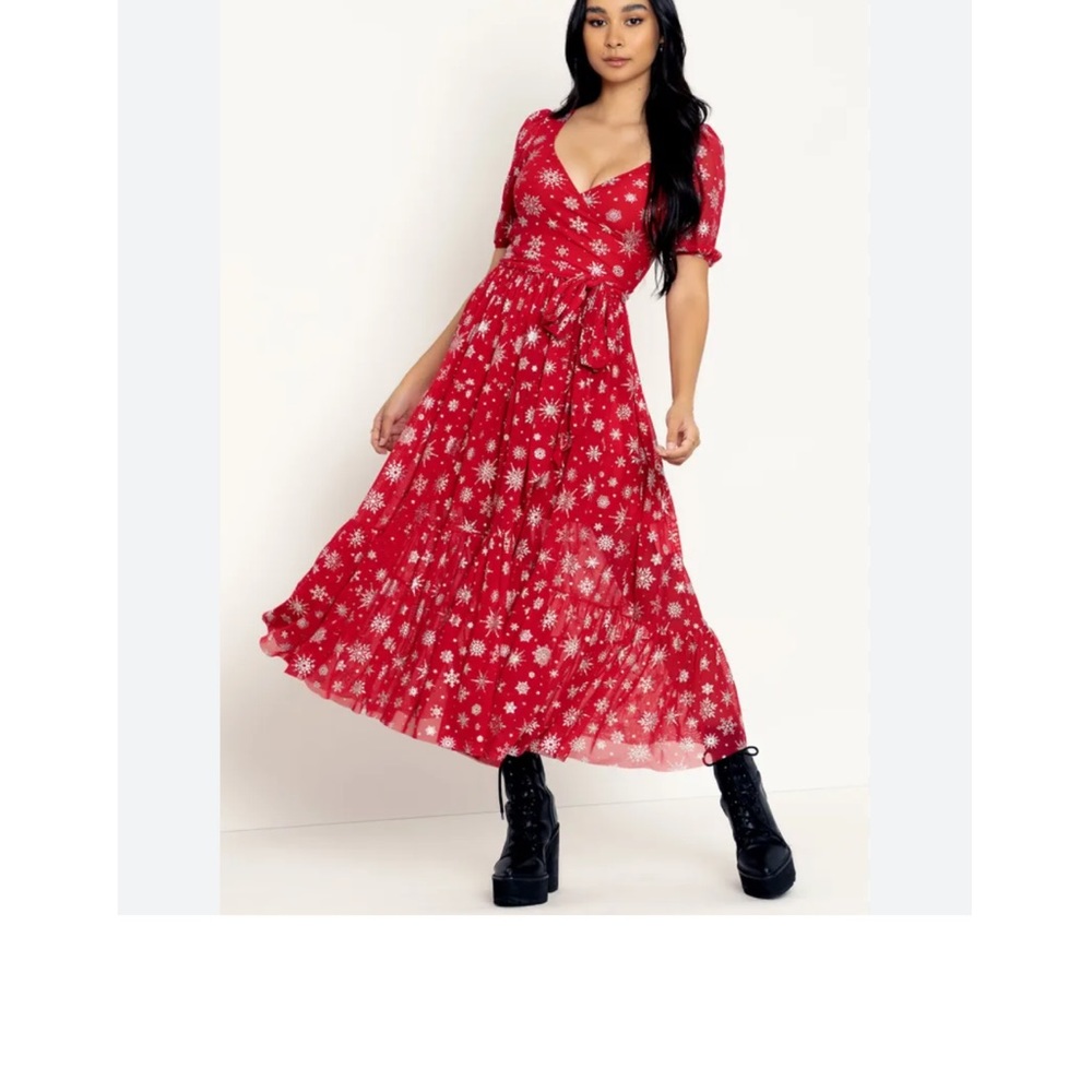Limited Edition Black Milk Beautiful Christmas dress size xs